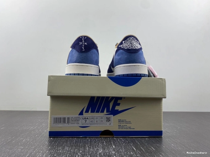 MaikeSneakers CUSTOM TRAVIS JORDAN SCOTT 1 AIR DM7866-808 X 0729